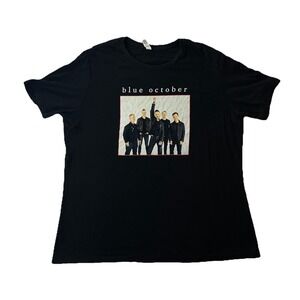 Blue October Black Shirt Women's XL Live Streaming Tour Exclusive Tee